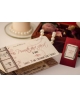 Invitatie unicat decor bilet cinema