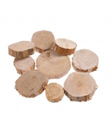 Felii de lemn natural rotunde